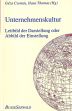 Cover: Unternehmenskultur